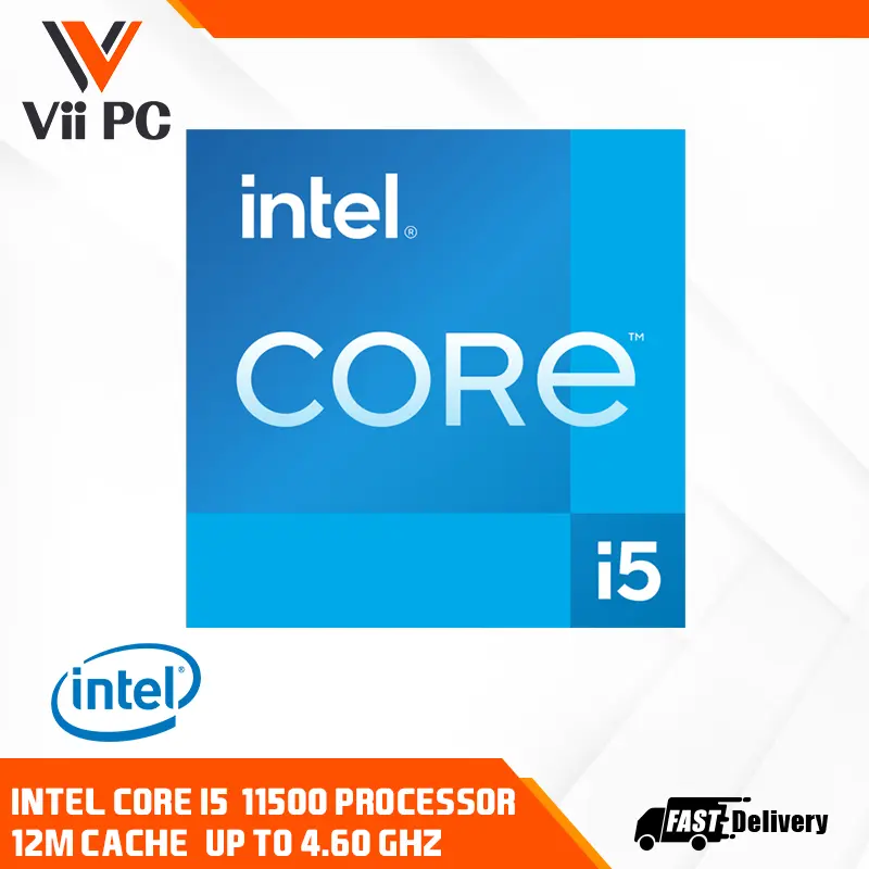 [LOCAL STOCK]Intel Core i5-11500 Processor (12M Cache, up to 4.60 GHz) i5 11500 11th Gen CPU