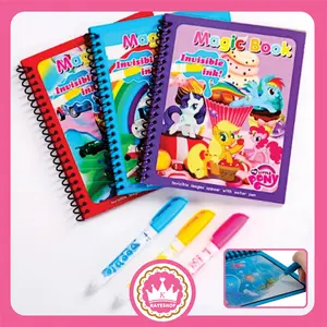 Magic Water Book  / Buku Mewarnai Ajaib / Mainan Edukasi Anak Doodle Book Painting Set