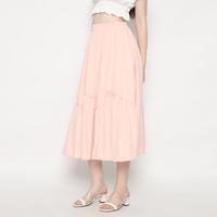 Gambar MINEOLA Pink Breeze Cotton Midi Skirt (Rok Wanita Katun Midi Pink) - Pink / Salem dari MINEOLA FASHION OFFICIAL SHOP Kota Administrasi Jakarta Selatan 3 Tokopedia