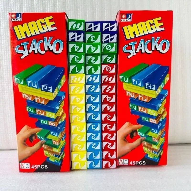 Mainan Image Stacko Balok Susun Tower Game Menara