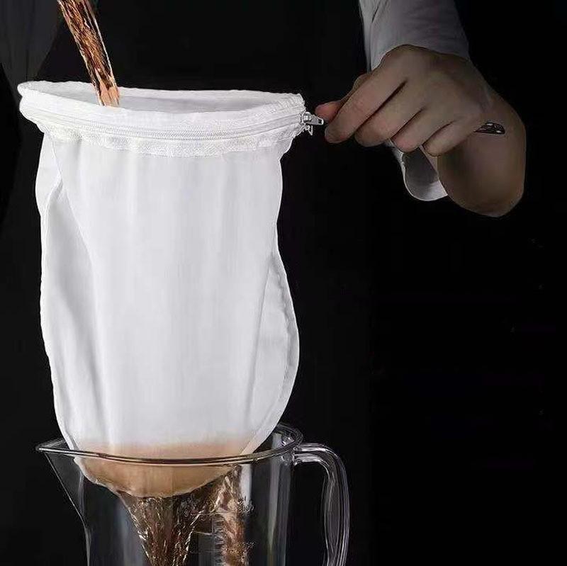 Product Introduction of CS 1PC S/M/L ถุงกรองชาสแตนเลส ถุงกรองกาแฟ ถุงกรองชานมไข่มุก เครื่องมือชงชา อุปกรณ์ครัว 15