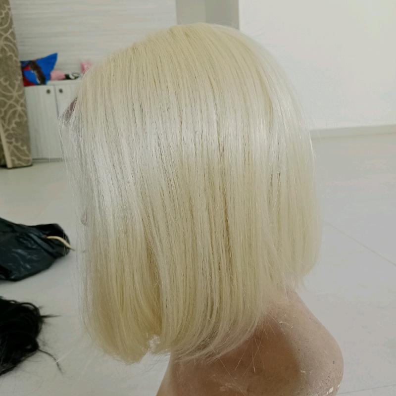 wig bob lace front belahan tengah 30 cm 3