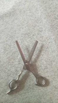 Product Review of Gunting Potong Rambut Stainless Penipis Sasak Flat  Salon Barbershop Pangkas Rambut Steel from f**a 2