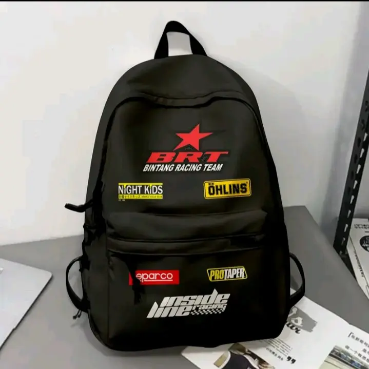 Zafran Bags- Tas punggung  Laptop Sekolah SD SMP SMA Multifungsi Tas Motor BRT Pria