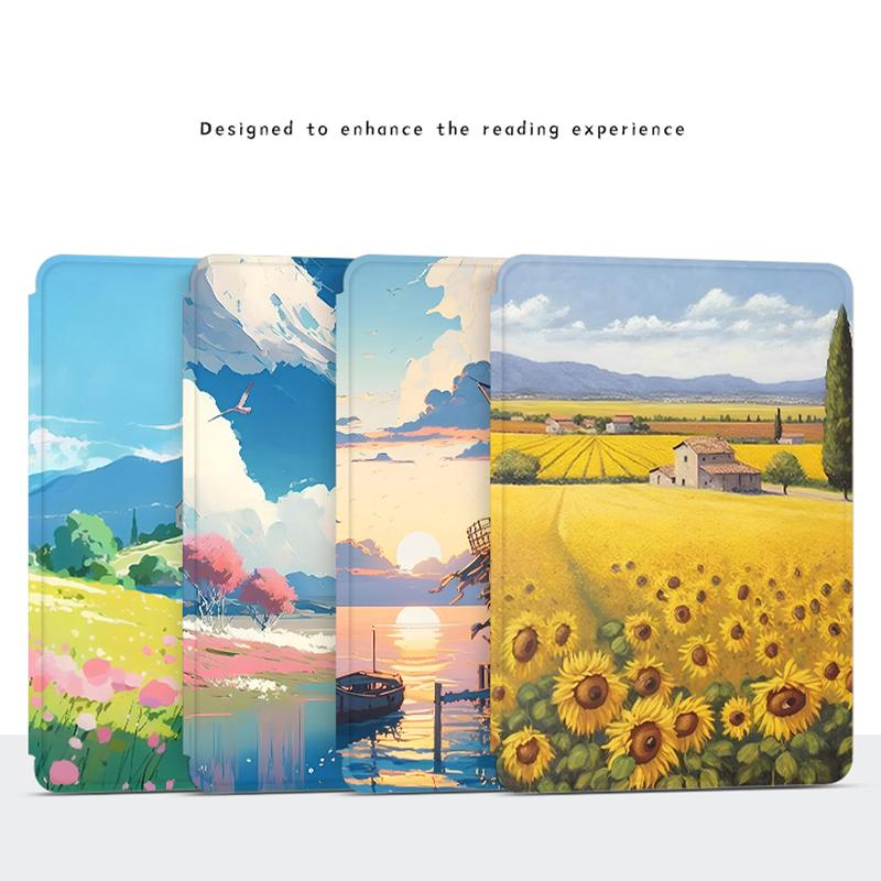  Vỏ cho tất cả các Kindle Paperwhite mới vỏ thông minh bằng da PU hoàn toàn mới với tính năng tự động ngủ   thức cho Kindle Paperwhite 1   2   3   4   5 thế hệ. 