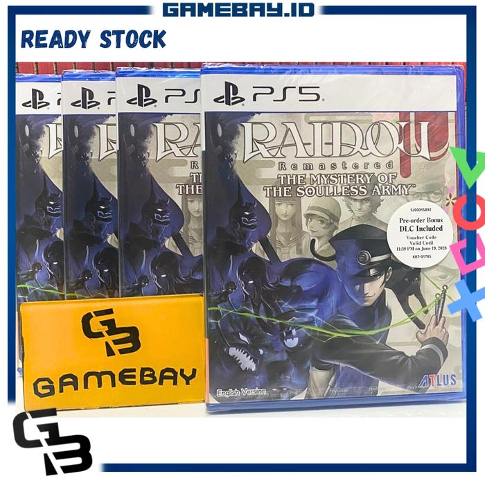 Gambar Ps5 Raidou Kuzunoha Remastered : The Mystery of the Soulless Army dari GameBayID Kota Administrasi Jakarta Barat Tokopedia