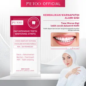 [BPOM] METOO PAP Intensive Teeth Whitening Strips 1/3/7 Sachet