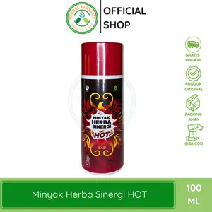 Minyak Herba Sinergi HOT I Minyak But-But MHS Merah HNI HPAI Isi 100ml Original