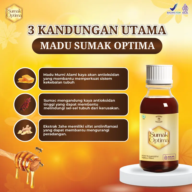 SUMAK OPTIMA | PAKET 2 BOX  | SUDAH HALAL MUI DAN BPOM BISA COD 3