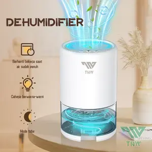 READY TNW HD10 Dehumidifier 1L Air Dryer 2 In 1 Air Purifier Portabel Dehumidifier Serap Air Penyerap Kelembaban Udara Dryer