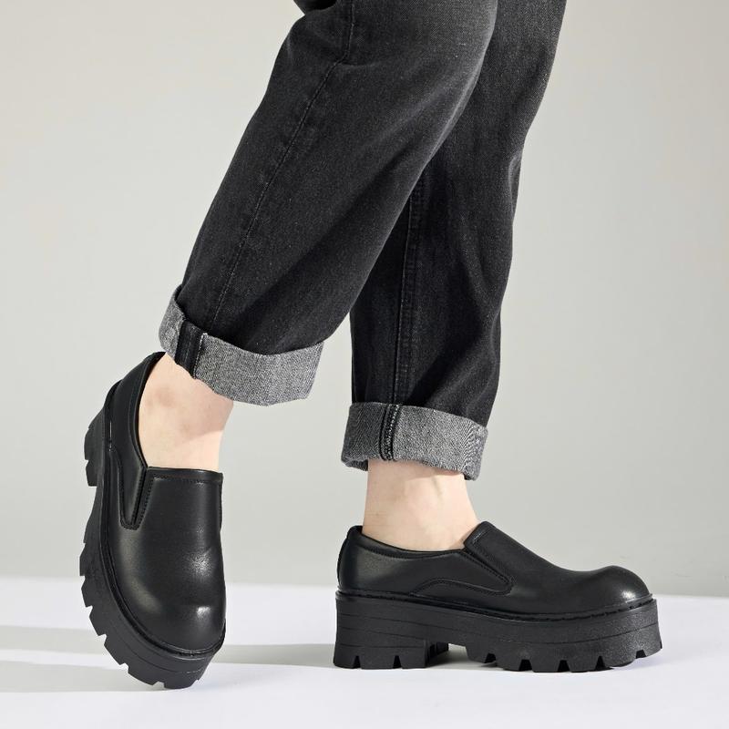 Giày lười nam Penny Loafer đế Chunky 5 cm có cả phiên bản Derby