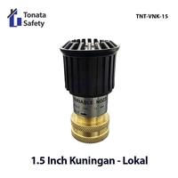 Gambar Variable Nozzle 1.5 Inch Kuningan / Spray Nozzle Brass / Nozzle Semprotan Air / Nozzle Pemadam Kebakaran / Fire Hose Nozzle 1.5" / Nozzle Hydrant Kuningan / Aksesoris Hydrant System / Nozzle Adjustable Spray / Peralatan Pemadam Api / Nozzle Brass 1.5 Inch dari Tonata Indonesia Kab. Tangerang 1 Tokopedia
