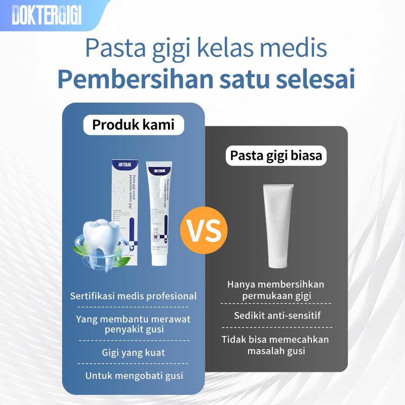 DOKTERGIGI COD 2pcs Pasta Gigi Biofarmasi untuk Memperbaiki Masalah Gigi dan Memperbaiki Agen Pemisah Perbaikan Cepat Gigi Berlubang Mulut Mulut 5