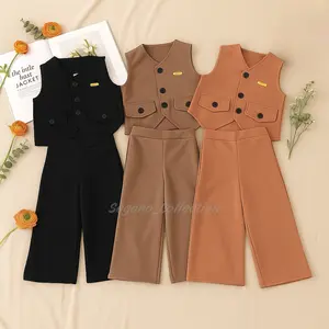 Setelan Vest Terbaru Anak Perempuan Usia 1-11Tahun Segoro_Collection