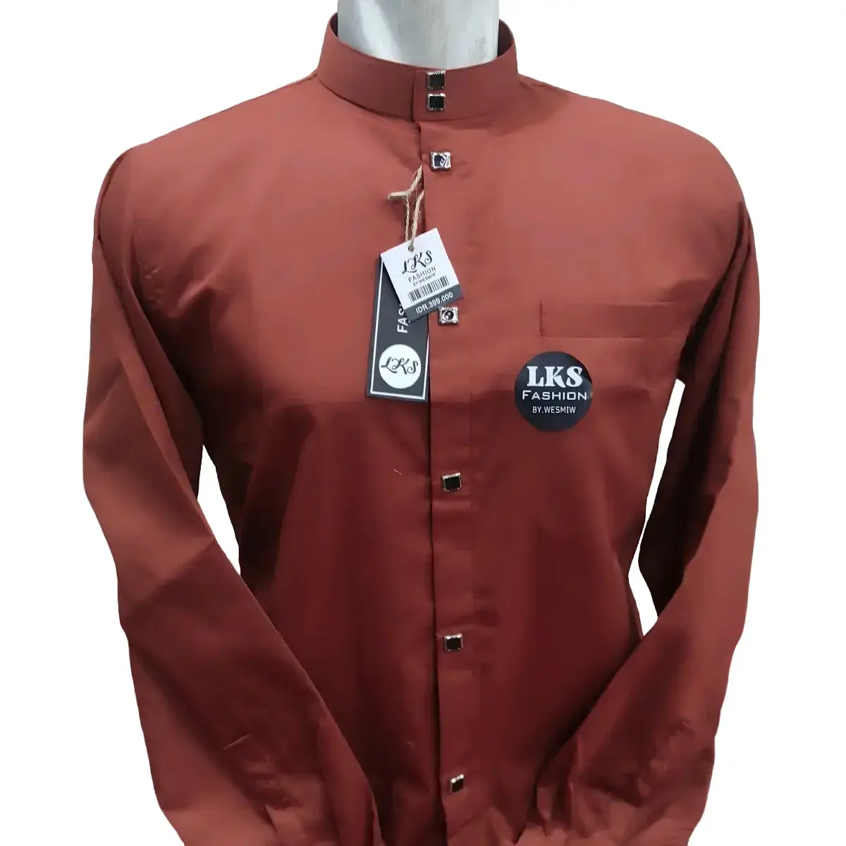 Koko Sultan polos  bahan toyobo pilihan lembut nyaman di pakai kancing jepret batu impor , Kantong atas satu bawah dua baju Muslim nyaman di pakai,simple dan elegant Panjang Pria Seragam Motif Tangan Variasi Dewasa Tebal Kain Formal Kurta Samping Katun