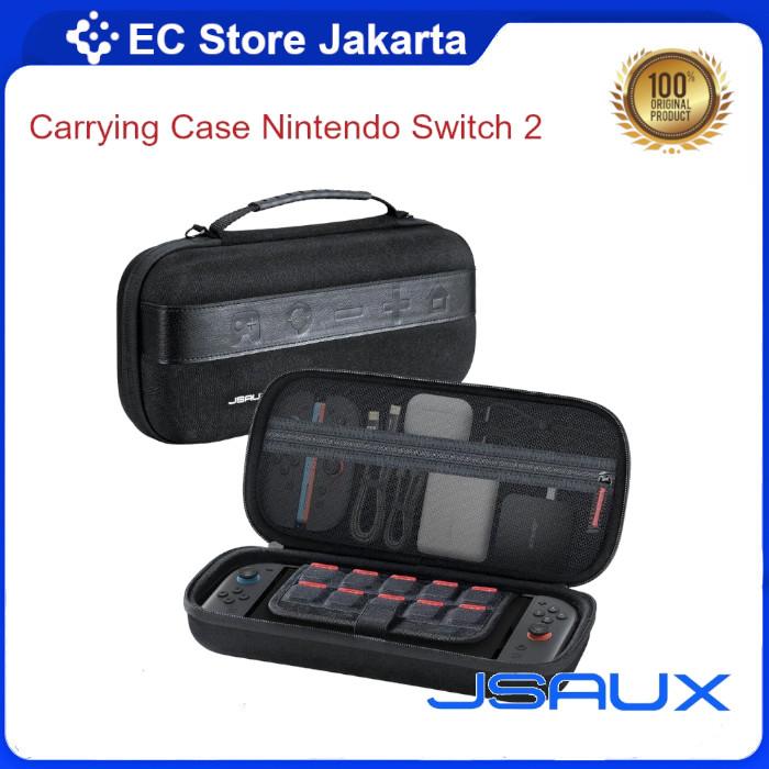 Gambar JSAUX BG0122 Carrying Case Storage Bag Case Portable Accessories Untuk Switch 2 Aksesoris dari EC Store Jakarta Kota Administrasi Jakarta Barat Tokopedia