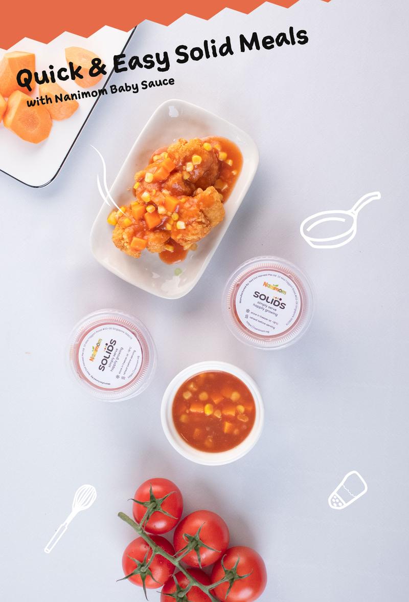 Product Introduction of Nanimom Baby Sweet & Sour Sauce, No Added Salt & Sugar, 90gx2 13