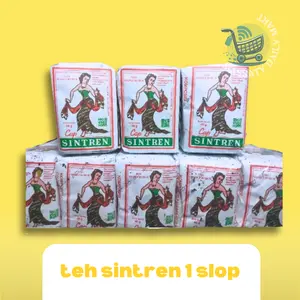 TEH CAP SINTREN 1 SLOP = 10 BIJI 40 GRAM WANGI ES TEH JUMBO CAP CANGKIR