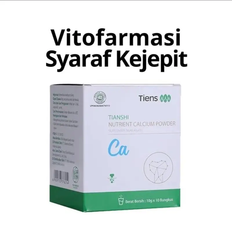 Obat Herbal Cina SYARAF KEJEPIT VITO Farmasi - Herbal fitofarmaka - Susu syaraf kejepit 1