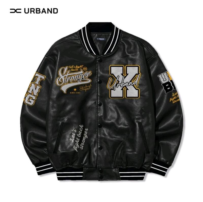 Product Introduction of X urband absolute jaket kulit sintetis varsity unisex Bomber university lets fight stronger Gudang jaket store 3