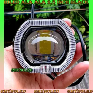 Biled Motor Projie Mini ALA ALA 2,5 inchi 30 WATT BLACK EDITION Cut Off Laser high loo Waterproof Biled 1 Lensa Mini SXC Universal PNP ORI