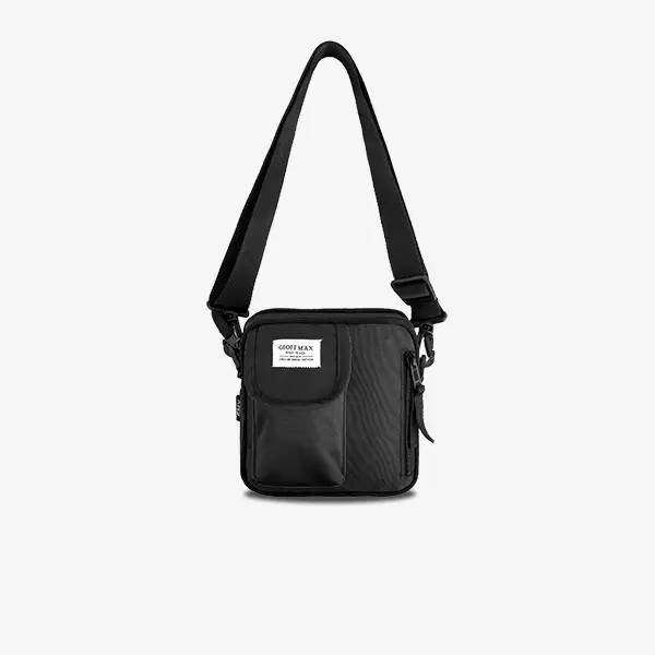 Geoff Max Official - Alfred Black | Tas Selempang | Slingbag Pria 0