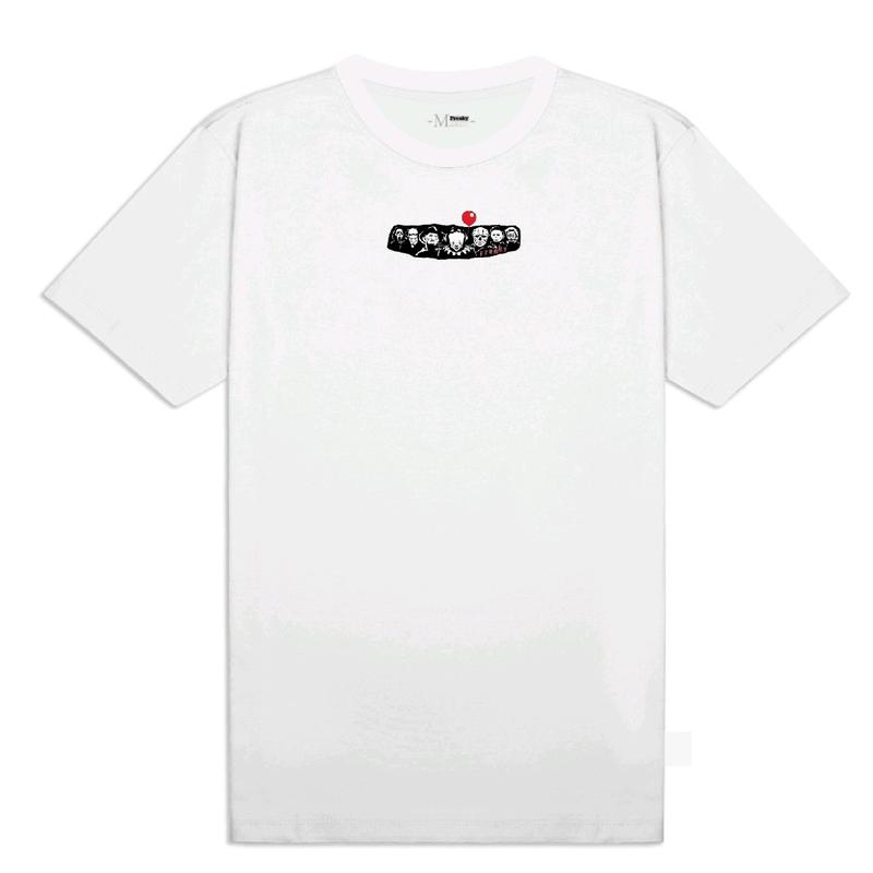 Freaky Tshirt Kaos Jumpscare Black / White Tees Katun 7