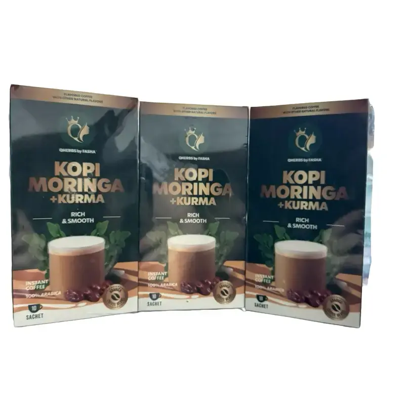 Moringa Instant Coffee by KO4i - High Fiber Supplement for Digestive Health and Heart Health