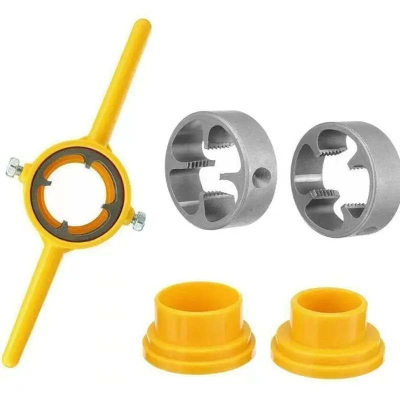 COD Mata Snai 1/2" 3/4" 1" Alat Senai Pipa PVC Pipe Threader Pipe Thread Maker 3