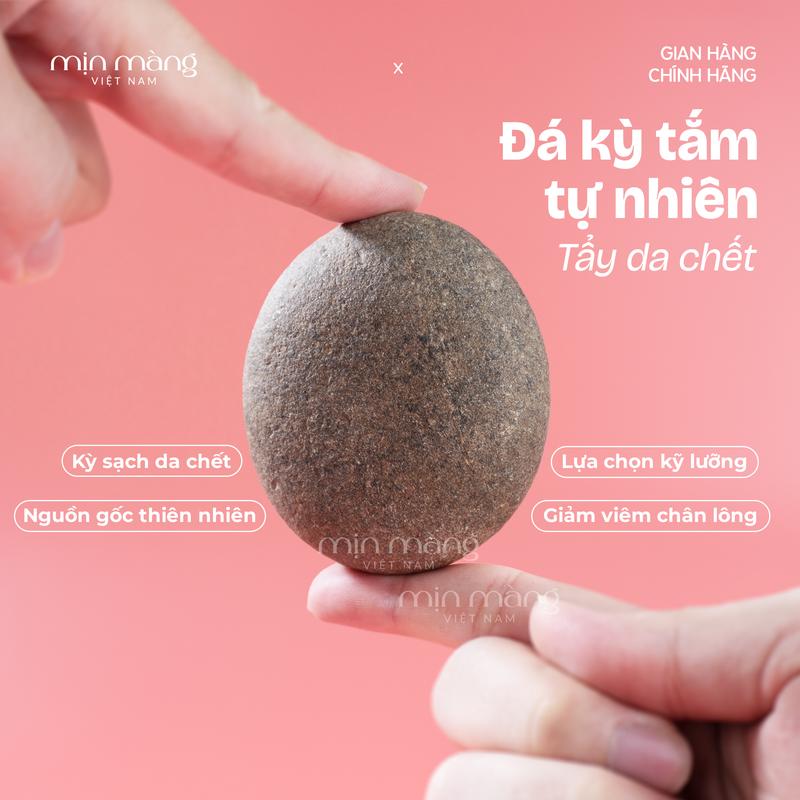 Đá Tắm Kì Ghét Da Chết Tự Nhiên Tẩy Tế Bào Chết  MUA 2 CÓ QUÀ  - Tẩy Da Chết Cơ Học & Hạn Chế Lông Mọc Ngược 