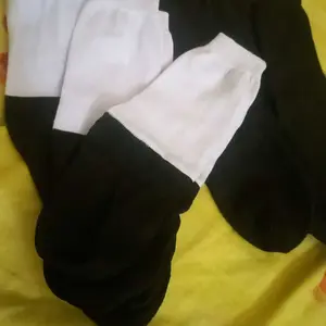 3 PASANG KAOS KAKI SEKOLAH SD SMP SMA PUTIH/HITAM TERMURAH