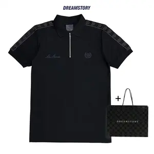 Polo Shirt DreamStory Fredro Zipper Cotton lacos High Quality