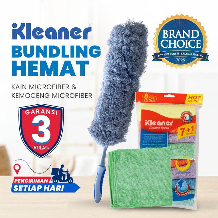 Gambar Kleaner Bundling Kemoceng Microfiber Rubber Grip Kain Lap Microfiber 30 x 30 Cm 8 Pcs Anti Gores dari Kleaner Indonesia Kota Administrasi Jakarta Barat Tokopedia