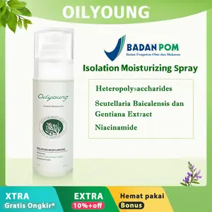 Oilyoung - Isolation Moisturizing Protection Spray | Spray Pelembap Perlindungan Kulit dari Debu dan Paparan Sinar Matahari, Menjaga Kelembapan dan Kenyamanan Kulit Sepanjang Hari, Ringan dan Mudah Digunakan Wajah Mencerahkan