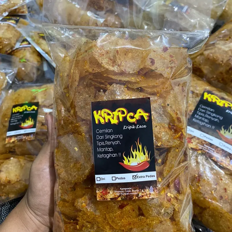 KRIPCA 50gr Cemilan Pedas 4