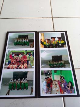Product Review of [1 BINGKAI 3 FOTO] CETAK FOTO BINGKAI PAPAN MDF UKURAN 15X30CM - CETAK FOTO CUSTOM PAPAN MDF from y**i p**n 프** 1