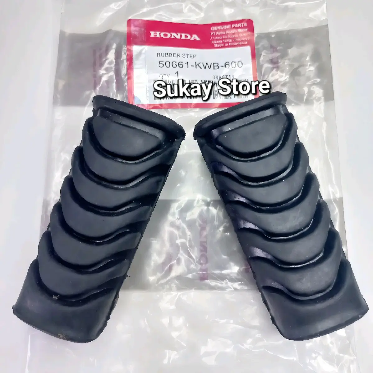 Karet Step Bastep Footstep Pijakan Kaki Depan Motor Honda Blade Revo Absolute Revo Fit