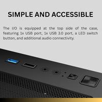 Gambar CASING GAMDIAS AURA GC10M V2 ARGB - Mid Tower mATX Case Tempered Glass (Free 3x ARGB Fan) dari Techno Computer Bali Kota Denpasar 5 Tokopedia