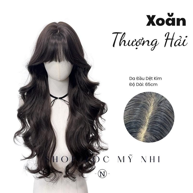  Tóc Giả Mỹ Nhi Xoăn Thượng Hải Mái Thưa NG01 Dài 65cm  kèm phụ kiện  
