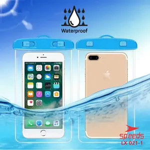 SPEEDS Sarung Hp Tempat Hp waterproof hp  Anti Air Cover Hp Handphone Max 7Inch Outdoor 021-1