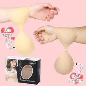 2025 New Viscous Bra Strapless Viscous Invisible Push-Up Silicone Bra Suitable for Party Dance Backless Dress Comfortable and Free