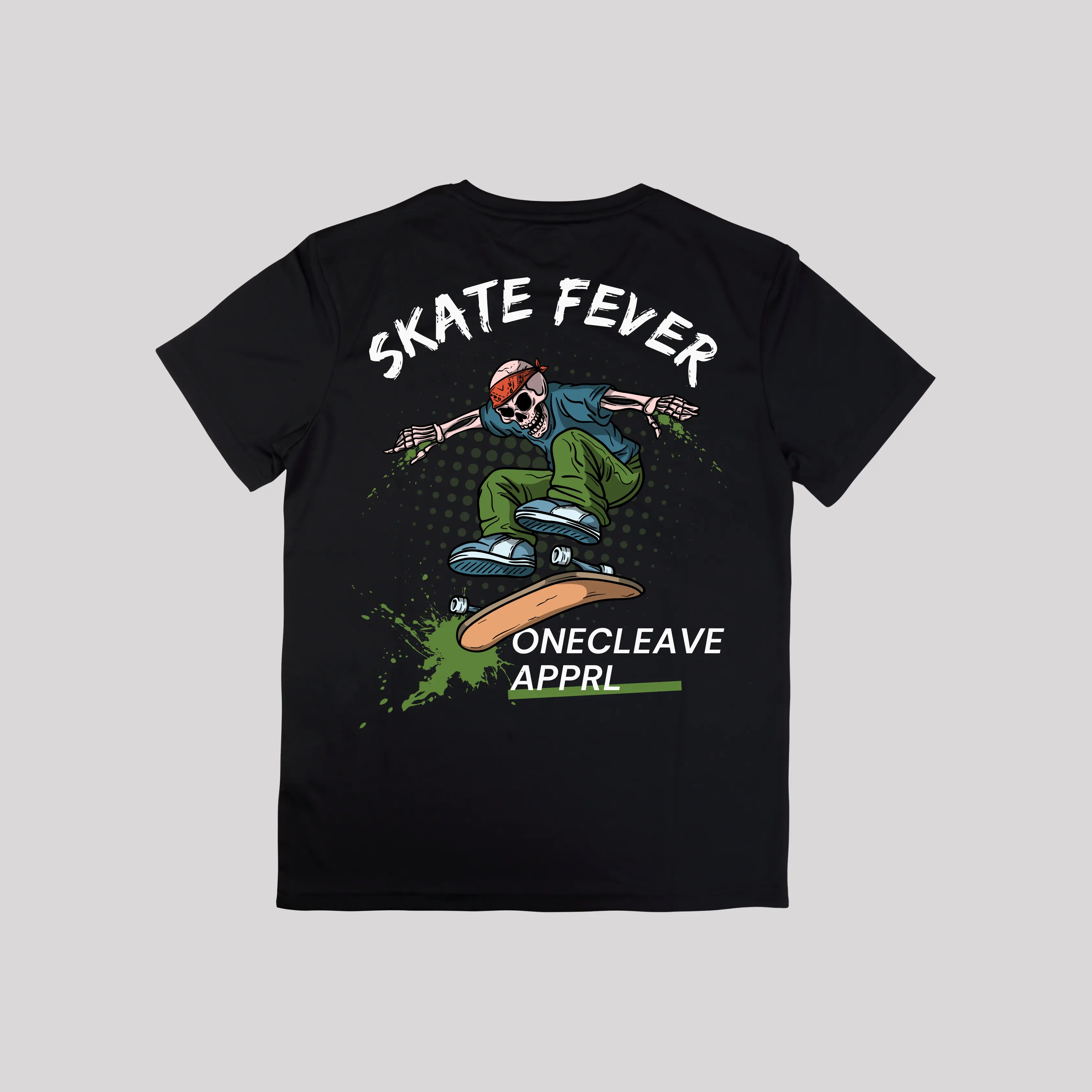 Kaos Tshirt Onecleave Skate Fever - Bahan Cotton Combed 30s