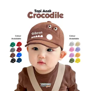 Topi Anak Crocodile Aligator Laki Laki Perempuan Bordir Nama Suka Suka