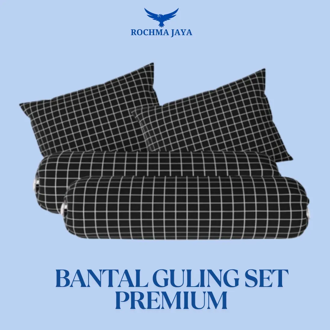 BANTAL GULNG SET PREMIUM MICRO SILICON PREMIUM JUMBO