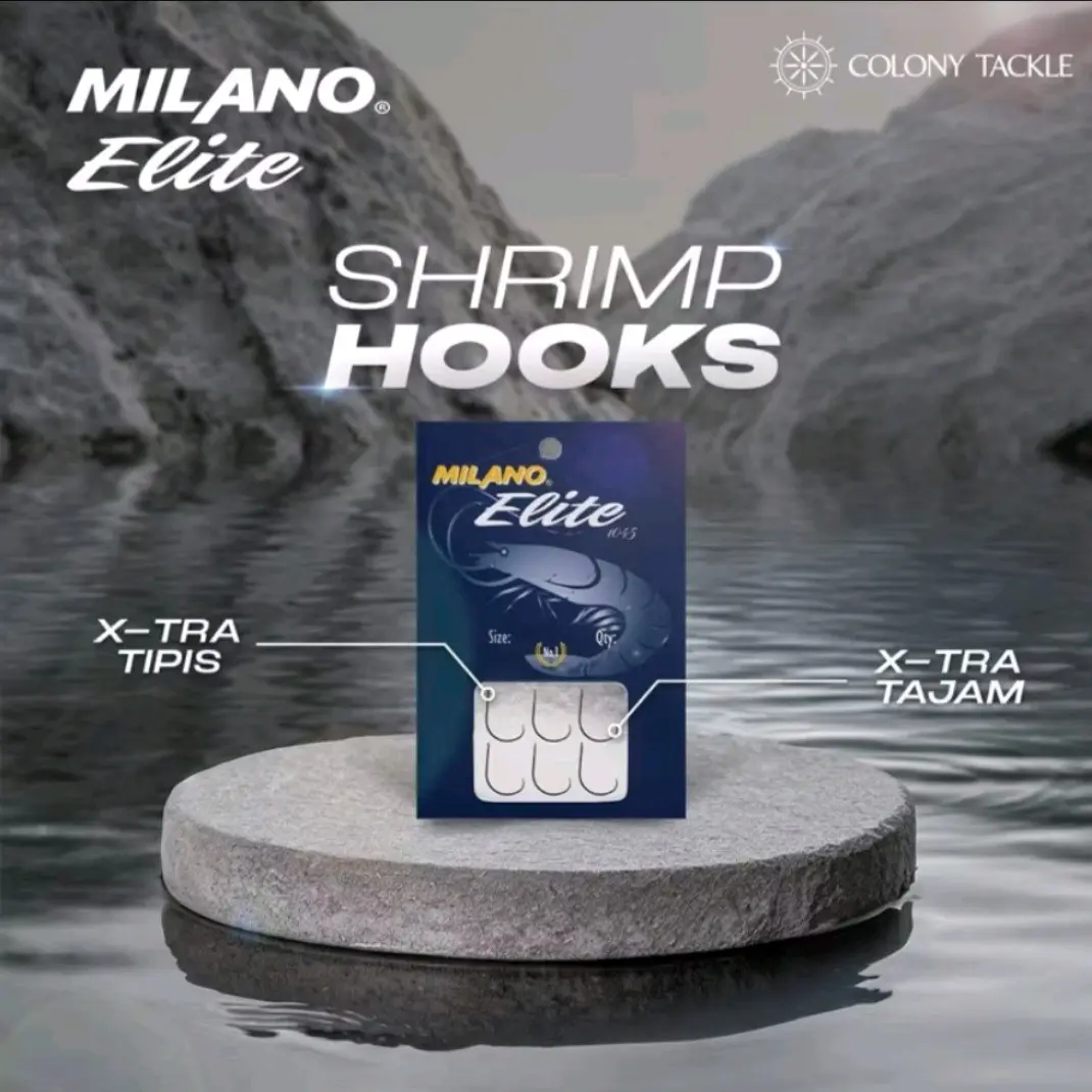 Kail milano elite shrimp hook