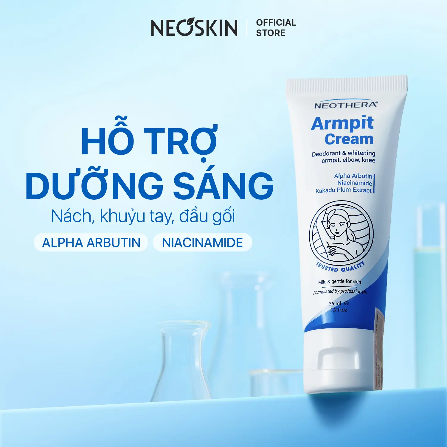 Kem dưỡng hỗ trợ giảm thâm NEOTHERA ARMPIT Cream 35g