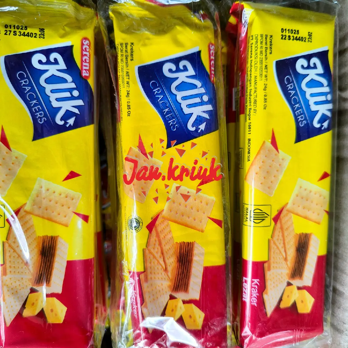 Klik Crackers Serena Biskuit isi 10 pcs