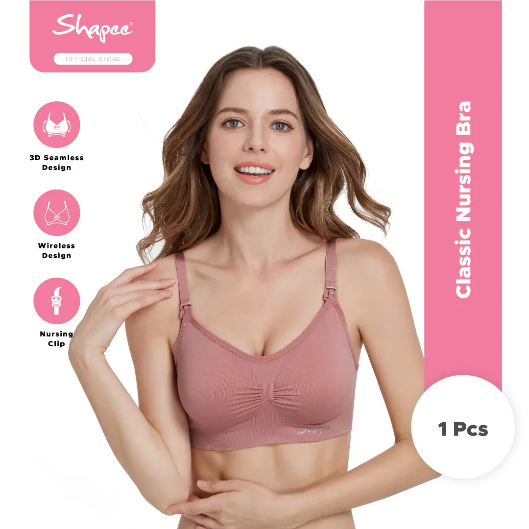 Classic Nursing Bra - Comfort bra, removeable cup, wireless