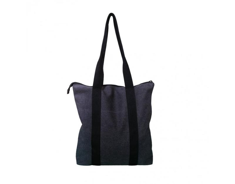 Snow Canvas Tote Bag with Zipper Locking 1