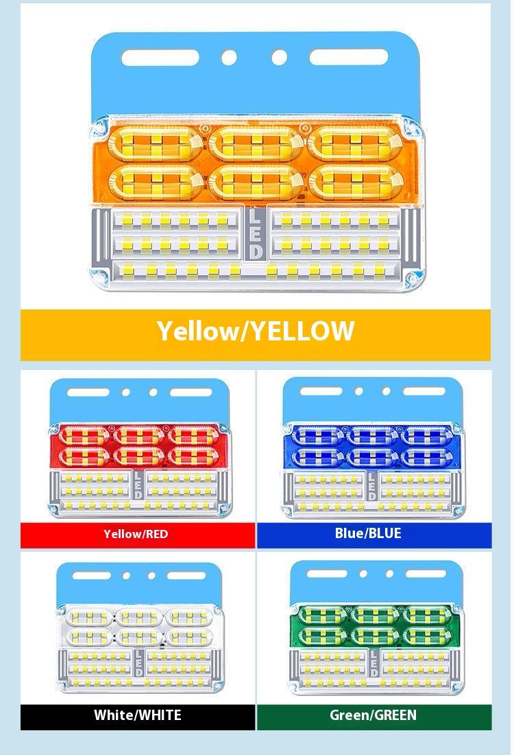 Product Introduction of 1Pcs Big Truck 24V Led High Light Waterproof Side Light Trailer Side Light Side Light Waist Light Astern Turn Super Bright Side Light 5